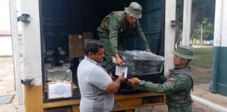 FANB comenzó despliegue de material electoral para la cuarta Consulta Popular FANB comenzó despliegue de material electoral para la cuarta Consulta Popular