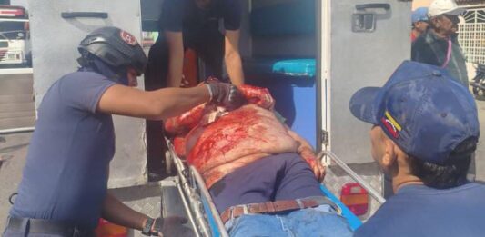 Vídeo| Reportan un comerciante muerto por arrollamiento en Coro