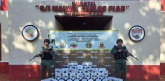 Incautan 96 drones en el estado Bolívar