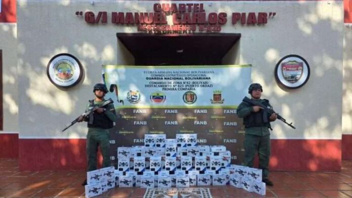 Incautan drones en Bolivar