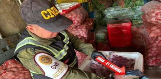 Táchira | Incautan 25 envoltorios de presunta droga Táchira | Incautan 25 envoltorios de presunta cocaína