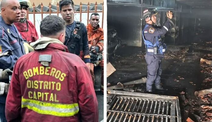 Incendio-edificio-de-Santa-Mónica-vehículos-calcinados-vecinos-desalojados Incendio en edificio de Santa Mónica dejó 11 vehículos calcinados y 150 vecinos desalojados