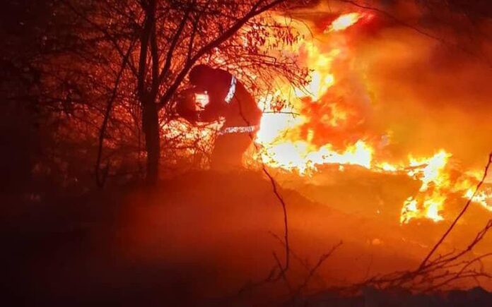 Incendio en Punto Fijo