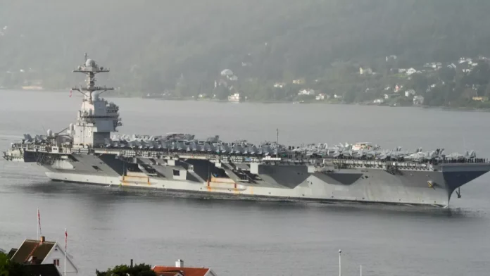 Llegó al Caribe-USS-Gerald-R-Ford-portaviones-más-grande-del-mundo-eeuu Llegó al Caribe el portaviones más grande del mundo