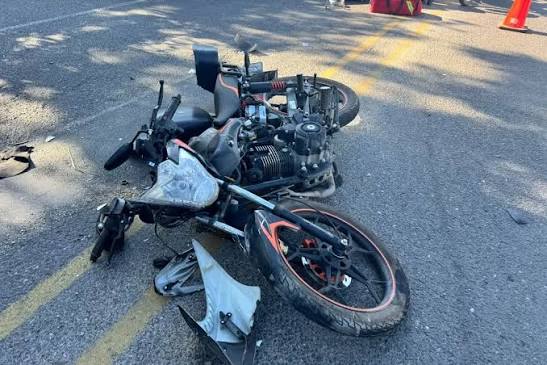 Motorizado colisionó en la avenida Jacinto Lara