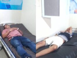 Chocaron con objeto fijo en Pueblo Nuevo