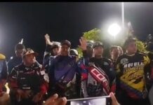 Mototaxistas protestan contra organismos policiales en Coro