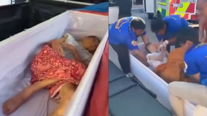 Mujer "resucita" en su ataúd momentos antes de ser cremada