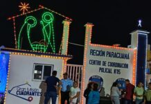 Entre luces y fuegos artificiales Polifalcón en Punto Fijo le da la bienvenida a la Navidad