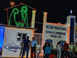 Entre luces y fuegos artificiales Polifalcón en Punto Fijo le da la bienvenida a la Navidad