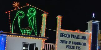 Entre luces y fuegos artificiales Polifalcón en Punto Fijo le da la bienvenida a la Navidad