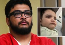 Padre sentenciado por tortura y muerte de su bebé de siete meses Padre sentenciado por tortura y muerte de su bebé de siete meses