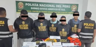 Perú | Venezolanos, capturados por extorsión y posesión de armas Perú | Venezolanos, capturados por extorsión y posesión de armas