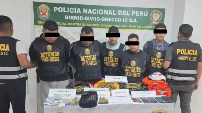Perú | Venezolanos, capturados por extorsión y posesión de armas