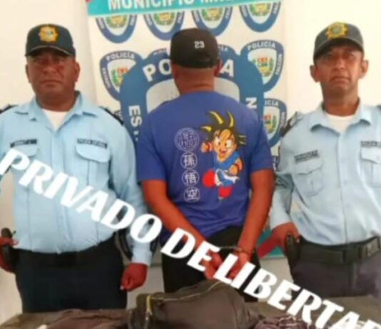 Privado de libertad sujeto capturado por Polifalcón