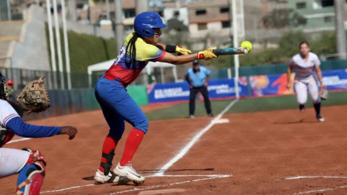 Softbol femenino de Venezuela sigue invicta en Juegos Bolivarianos