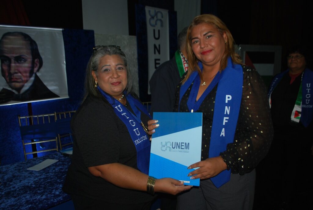 UNEM Falcón celebra XI Acto de Graduación bajo el epónimo “Solidaridad con Palestina”