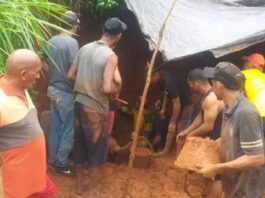 Recuperan el cuerpo del último minero tapiado en El Callao Recuperan el cuerpo del último minero tapiado en El Callao