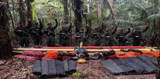 FANB destruye material y equipos utilizados para minería ilegal FANB destruye material y equipos utilizados para minería ilegal