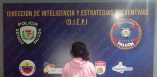 Diep captura a mujer por golpear a una adolescente con una cabilla en Coro
