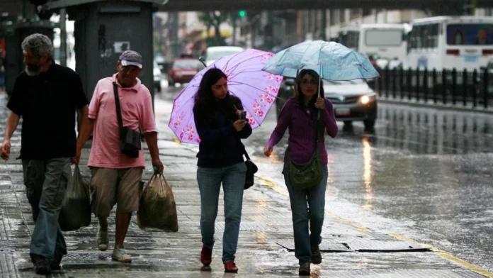 lluvias-avn-venezuela-inameh Inameh: Viernes lluvioso y nublado en estos estados