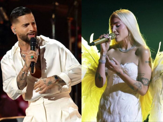 maluma-elena-rose-latin-grammys Elena Rose conquistó a Maluma en los Latin Grammys 2025
