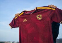 Nueva camiseta de las selecciones Vinotinto saldrá al mercado el 6-Nov