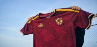 Nueva camiseta de las selecciones Vinotinto saldrá al mercado el 6-Nov
