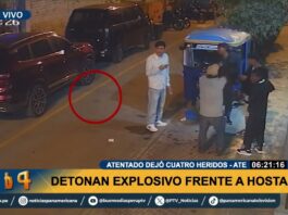 Perú | Venezolano lanzó explosivos contra hotel y revela cuánto le pagaron Perú | Venezolano lanzó explosivos contra hotel y revela cuánto le pagaron