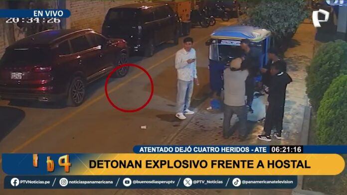Perú | Venezolano lanzó explosivos contra hotel y revela cuánto le pagaron