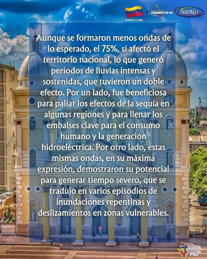 Inameh reporta que empieza el período seco