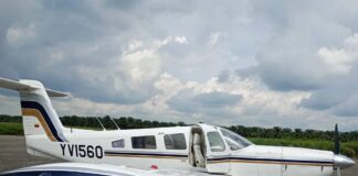 Aeronave ligera cae al lago de Maracaibo