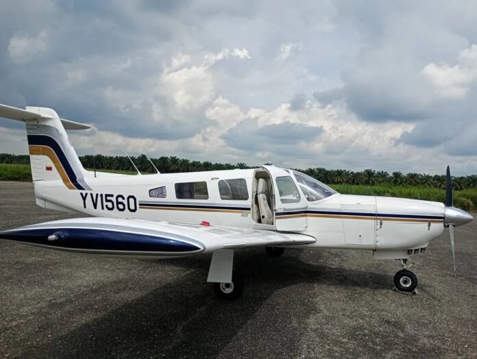 Aeronave cae en el lago de Maracaibo