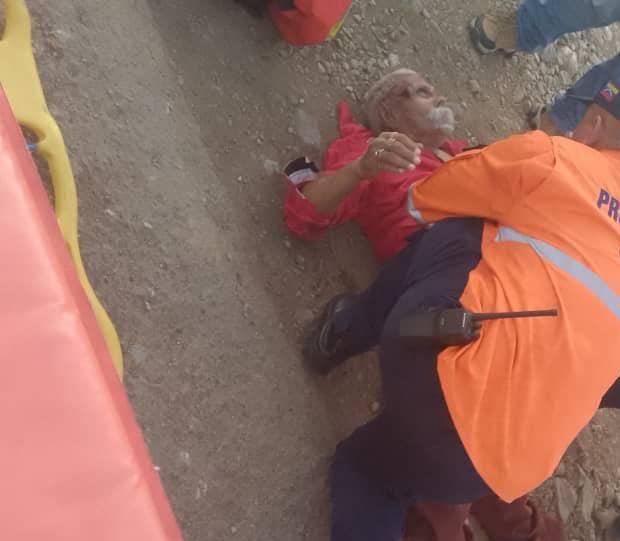 Arrollado septuagenario en el municipio Colina