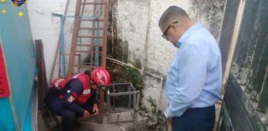 Hallan cadáver de un hombre en el interior de un tanque de agua