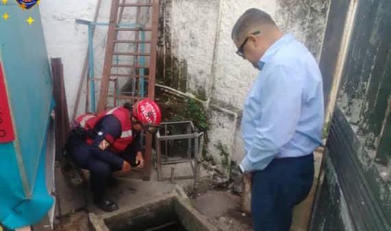 Cadáver Bomberos Caracas