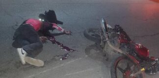 Deslizamiento de moto dejó un fallecido en Punta Cardón