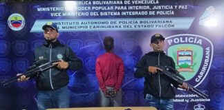 Detenido hombre con droga en La Chinita de Punto Fijo