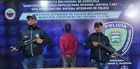 Detenido hombre con droga en La Chinita de Punto Fijo