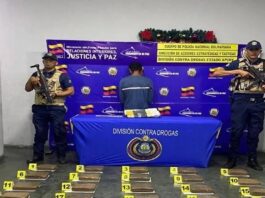 Detienen a hombre con 30 kilos de droga
