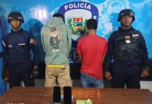Dos detenidos por tenencia de droga en Tocópero