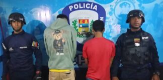 Dos detenidos por tenencia de droga en Tocópero