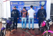 Dos detenidos por maniobras indebidas en vías públicas