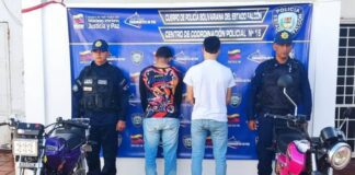 Dos detenidos por maniobras indebidas en vías públicas