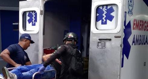 Dos motorizados de La Sierra ingresaron al hospital de Coro