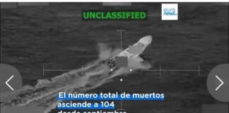 Estados Unidos hunde dos nuevos barcos