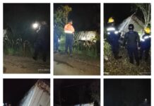 Gandola cargada se encunetó en Tocópero