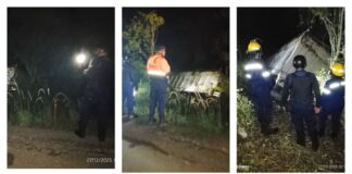 Gandola cargada se encunetó en Tocópero