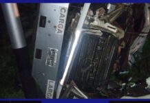 Gandola cargada de gasoil volcó en la Morón – Coro