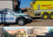 Vídeo| Incendio arrasó con estructura en construcción en Punto Fijo